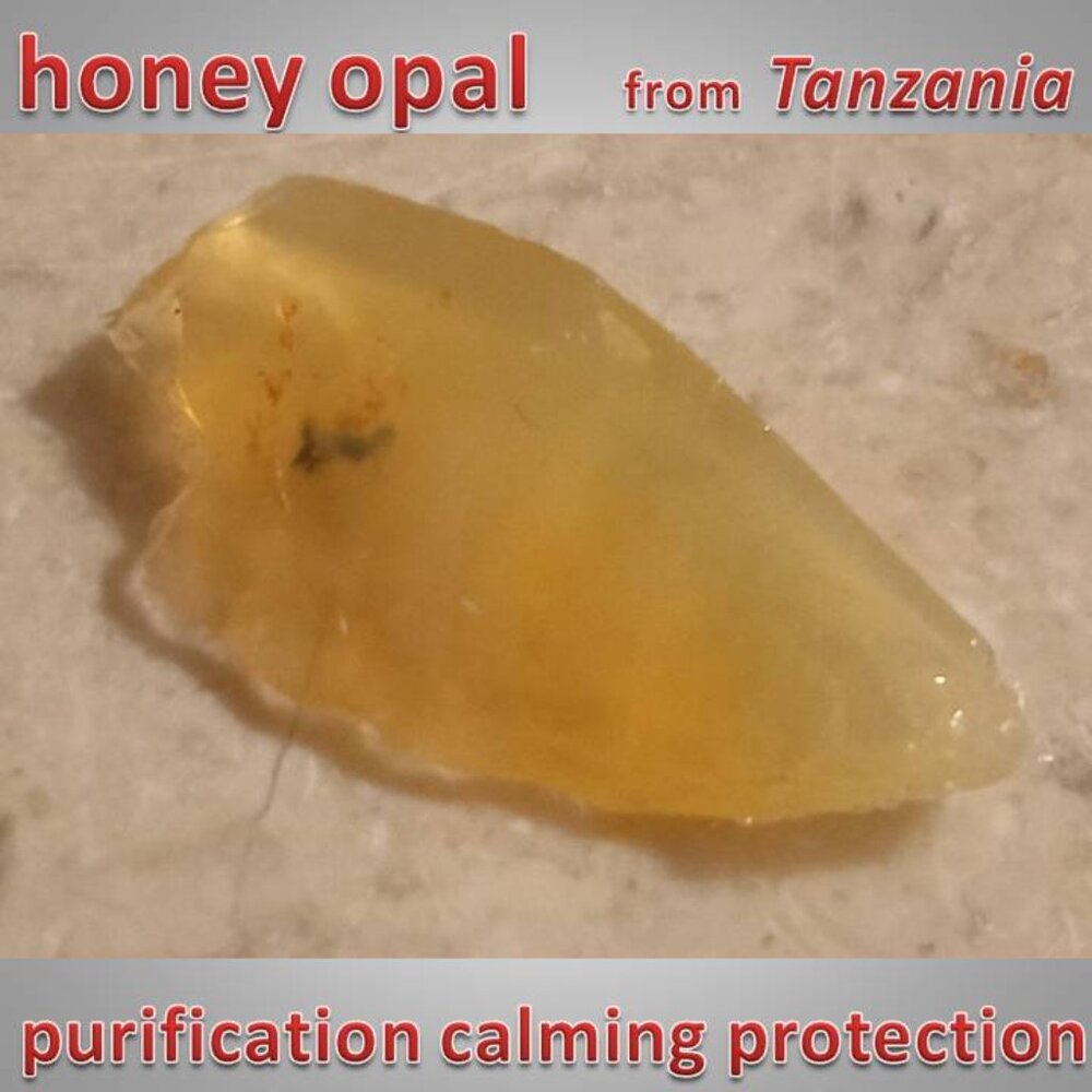 #3 Honey Opal from Tanzania protection CALMING purification